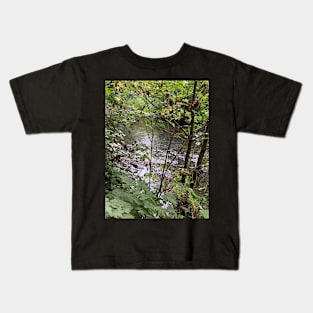 Through the Leaves Kids T-Shirt